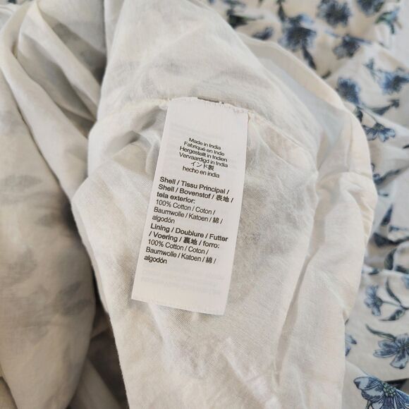 J.Crew Women's Floral Tiered Midi Dress Preppy Coastal Flowy Beachy Ruffles 10 - Picture 7 of 11